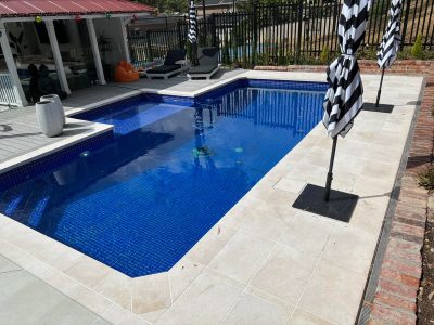 Pool Renovation Limestone/Marble