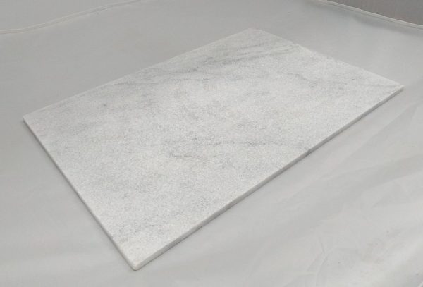 Bianco Carrara Distressed Marble Pavers