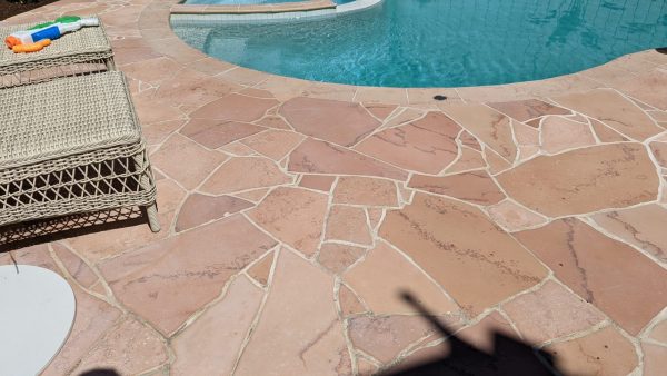 Crazy Palm Springs Brushed & Tumbled Limestone