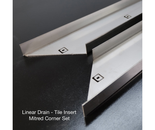 Linear-Drain-Mitred-Corner-Set