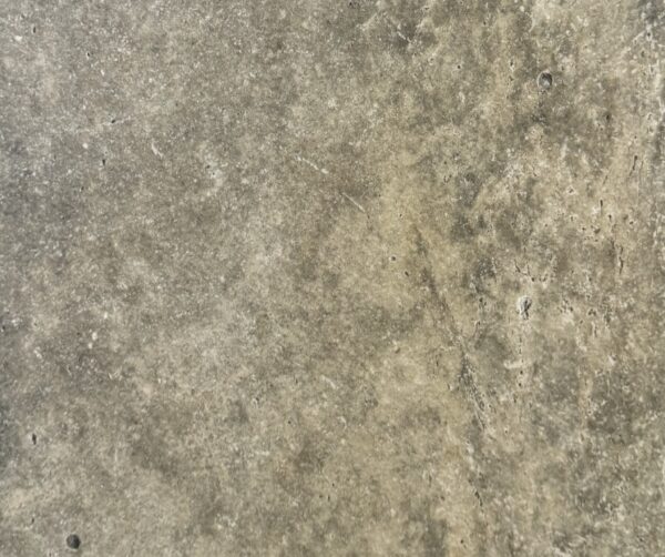 Raw Silver Travertine Porcelain Pavers