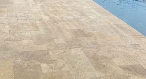 Porcelain Pavers Swimming pool