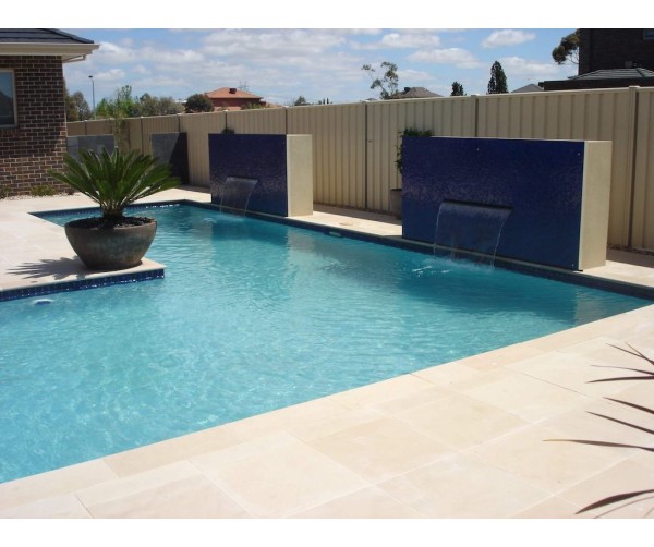 Royal Beige Honed Sandstone Pavers & Crazy Pavers